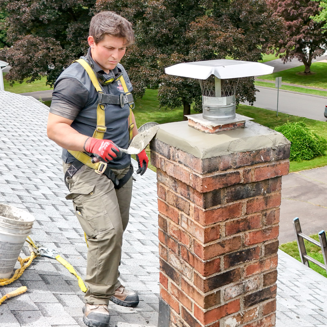 Chimney Crown Repair in Rocky Hill, CT